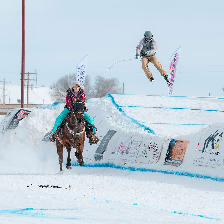 skijoring